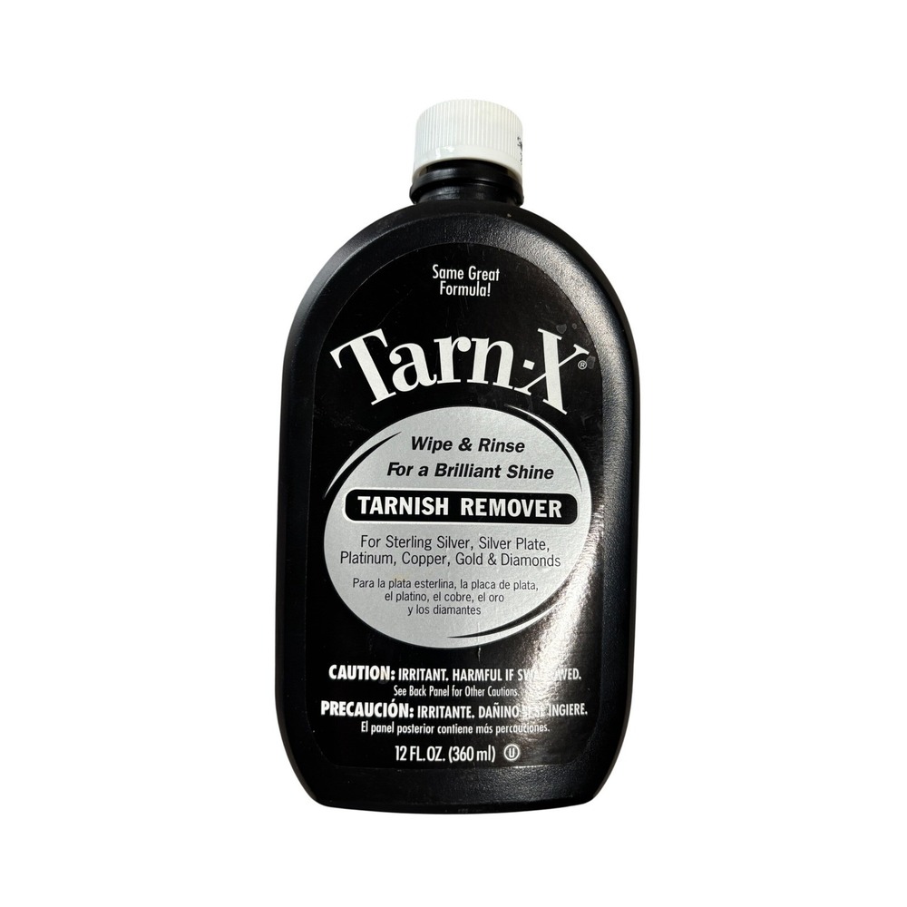 NEW 2009 Tarn-X Tarnish Remover Liquid Cleaner Silver Gold Copper 12 oz Bottle